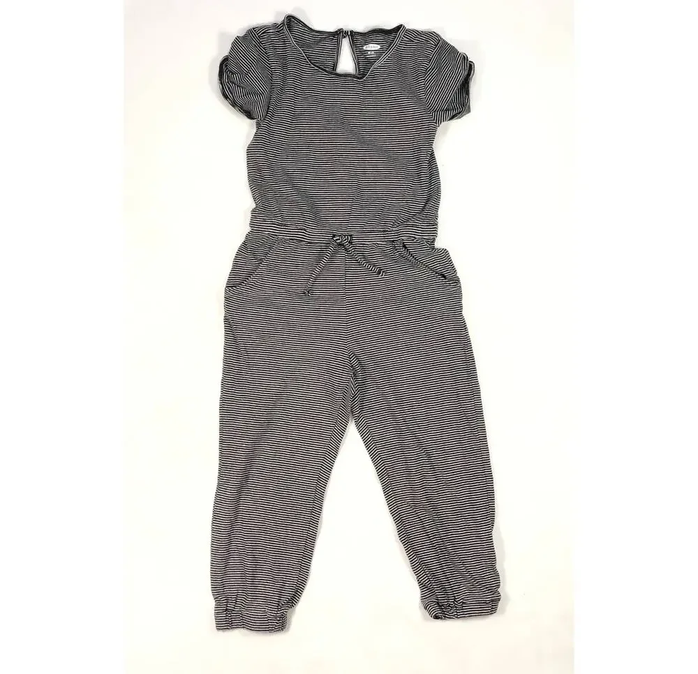 OLD NAVY GIRLS STRIPED ROMPER SIZE 4/5